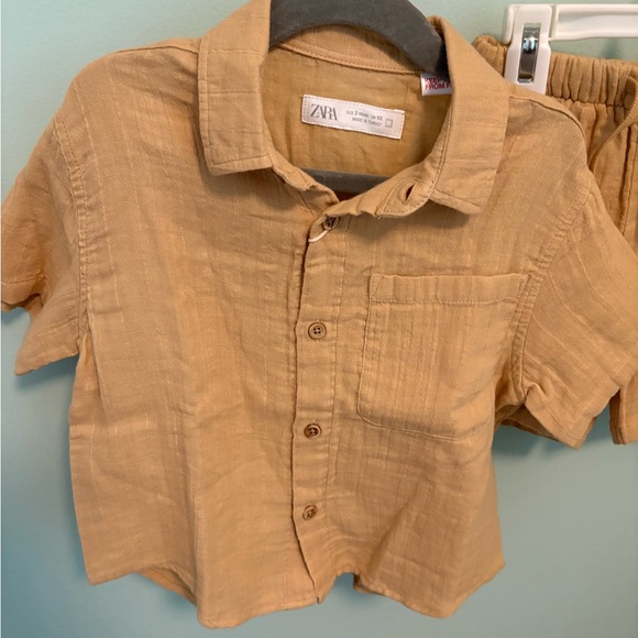 Zara Textured Matching Set - Picture 2 of 6